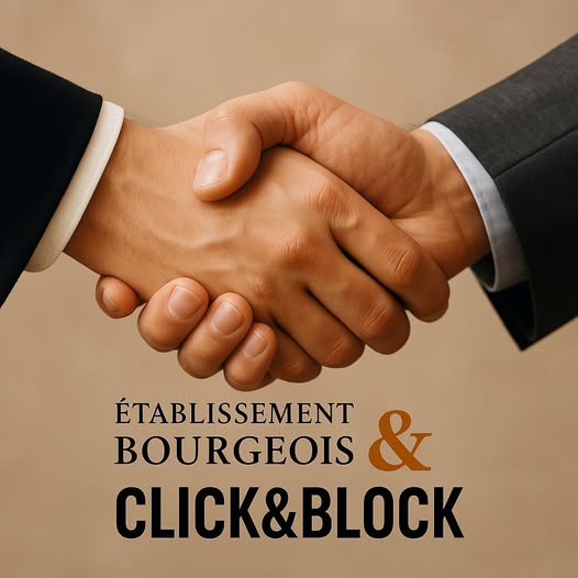 Fusion entre Click&Block et l’Etablissement Bourgeois